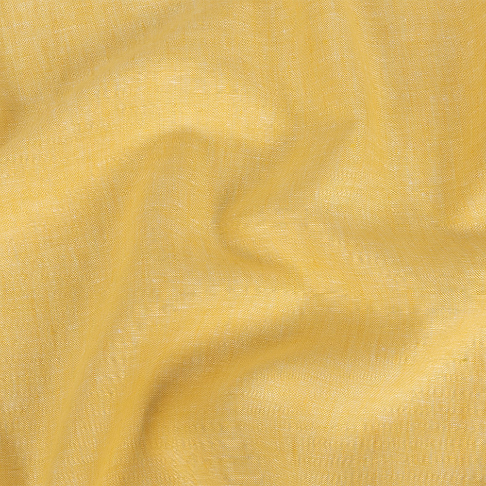 Lightweight Linen Chambray - Heathered Goldfinch - Minerva Collection - Joann Fabrics
