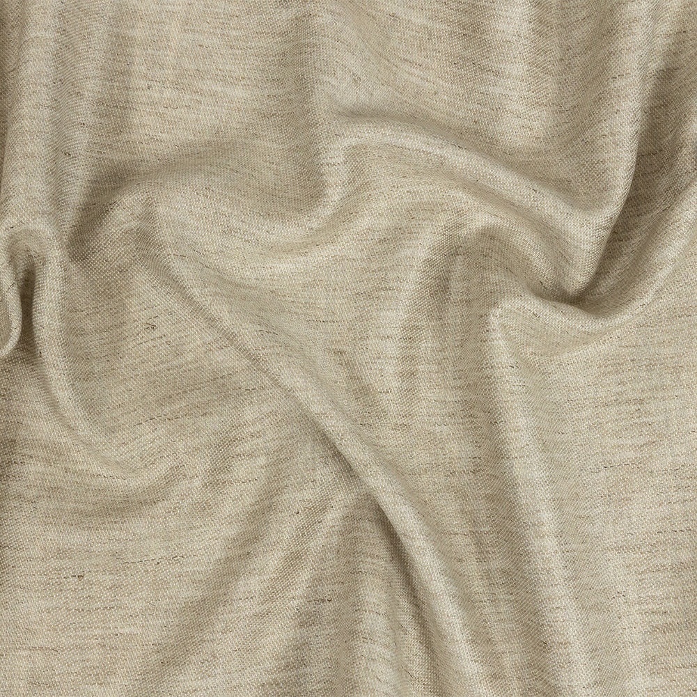 Cotton, Tencel and Linen Blended Woven - Heathered Oatmeal - Toledo Collection - Joann Fabrics