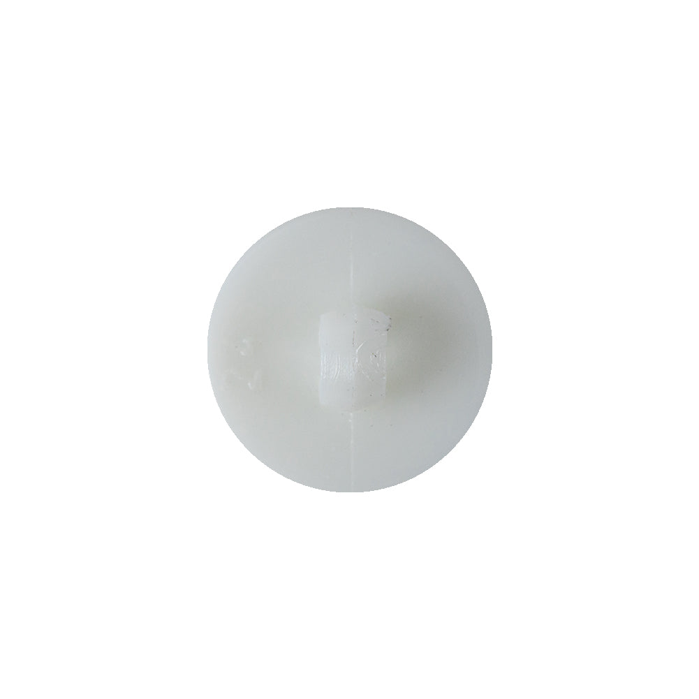 White Floral Embossed Shank Back Plastic Button - 25L/16mm - Joann Fabrics