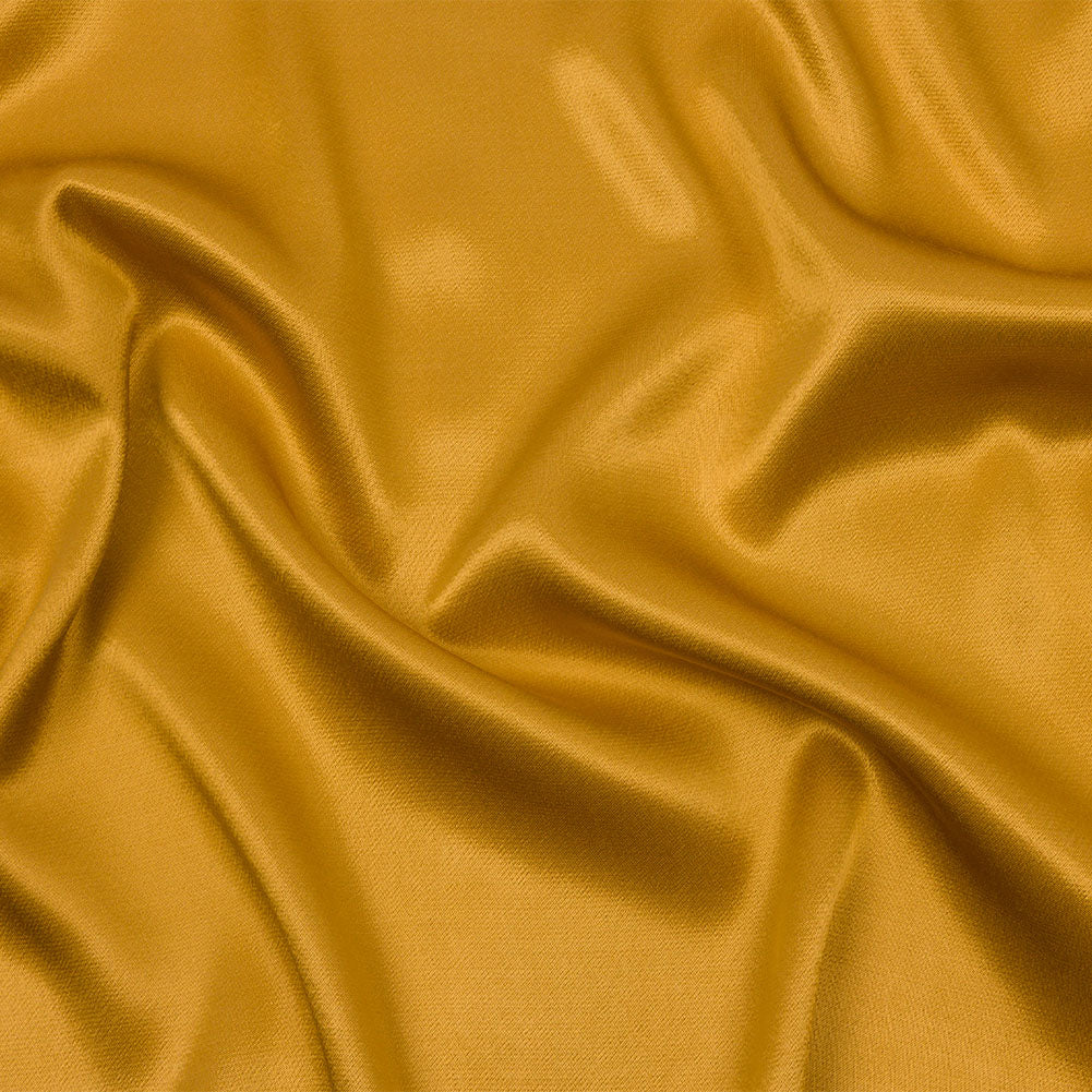 Sustainable Viscose Fluid Satin - Gold - Mood Exclusive Elliana Collection - Joann Fabrics