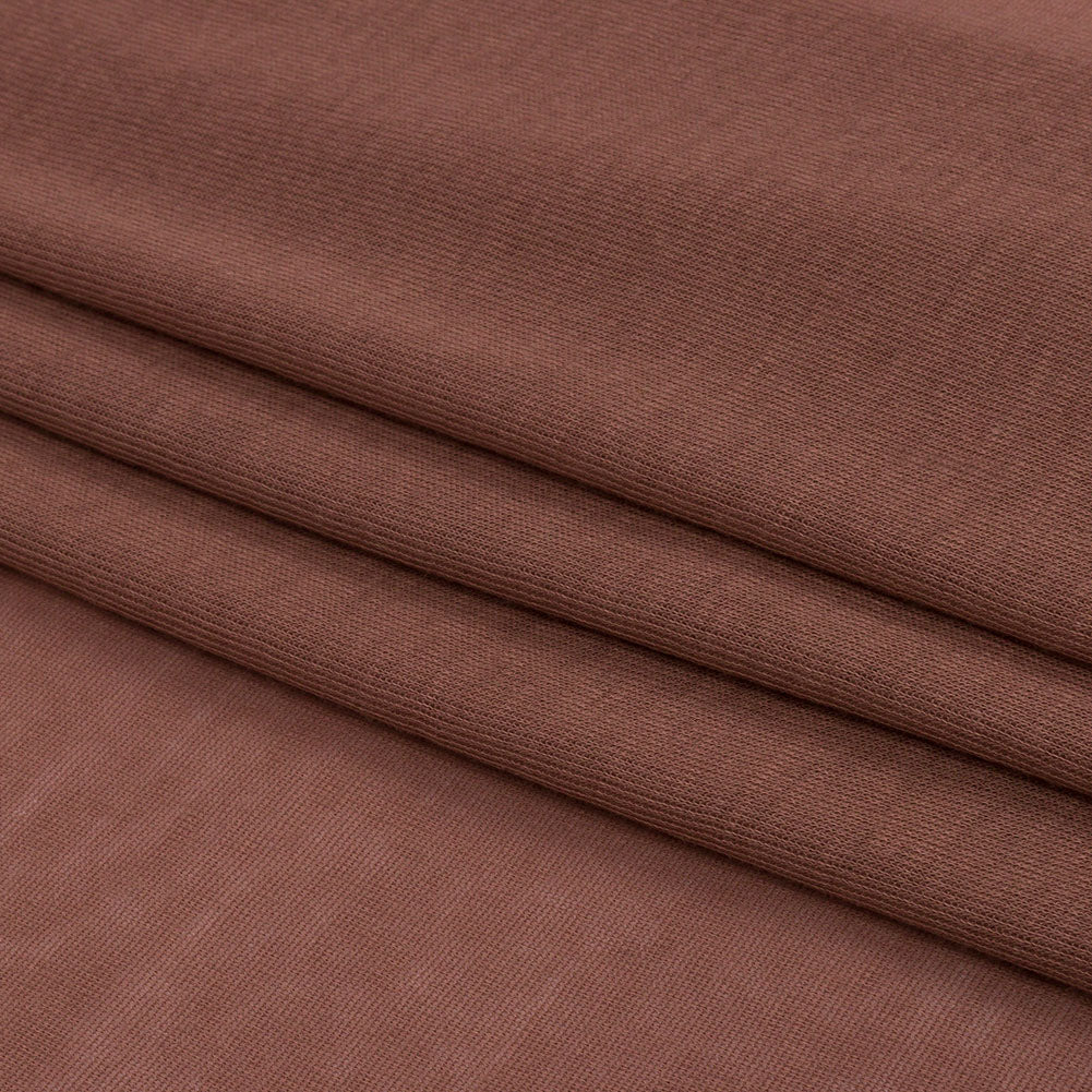 Famous Designer Cinnamon Lightweight Cotton Interlock Knit - Joann Fabrics