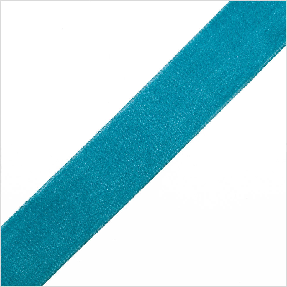 Single Faced Velvet Ribbon Made in Italy - 7/8