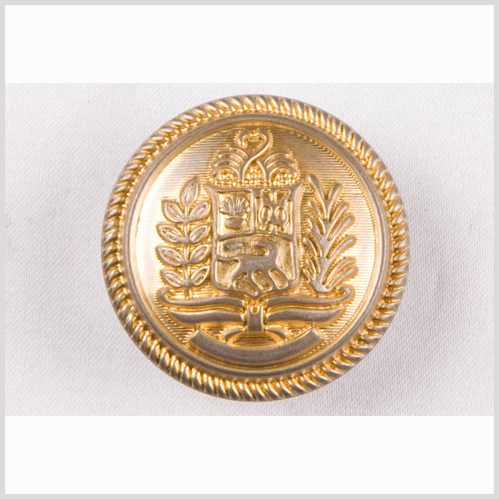 New Silver Gold Metal Blazer Button - 36L/23mm - Joann Fabrics