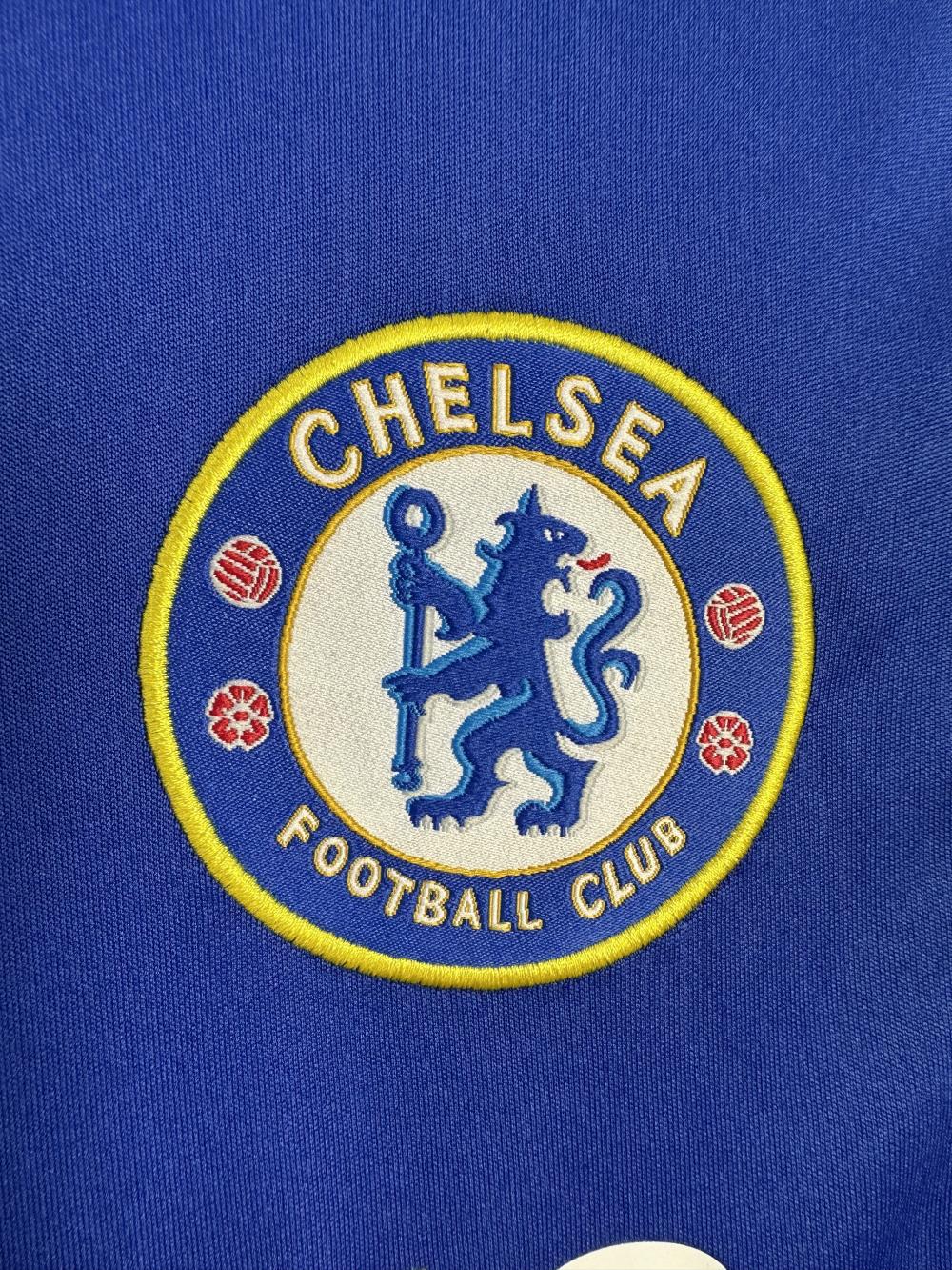 2006-2007 Retro Long Sleeve Chelsea Home Football Shirt 1:1 Thai Quality