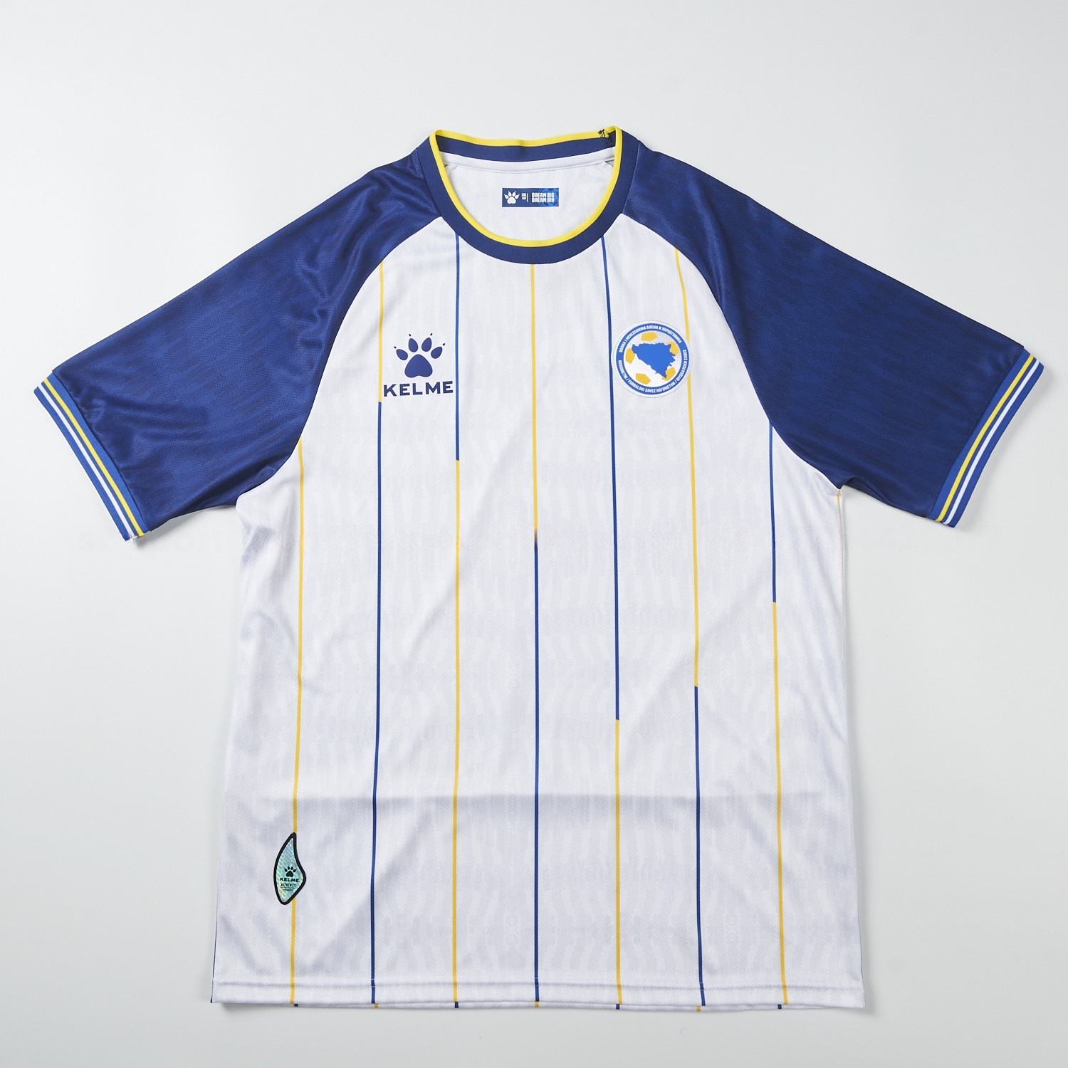 Bosnia and Herzegovina 2026 Away White Jersey - Fans Version - UnitedFutballJersey