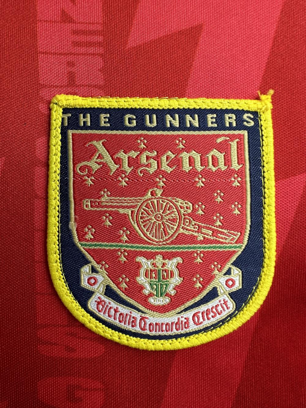 1994-1996 Retro Arsenal Home Football Shirt 1:1 Thai Quality
