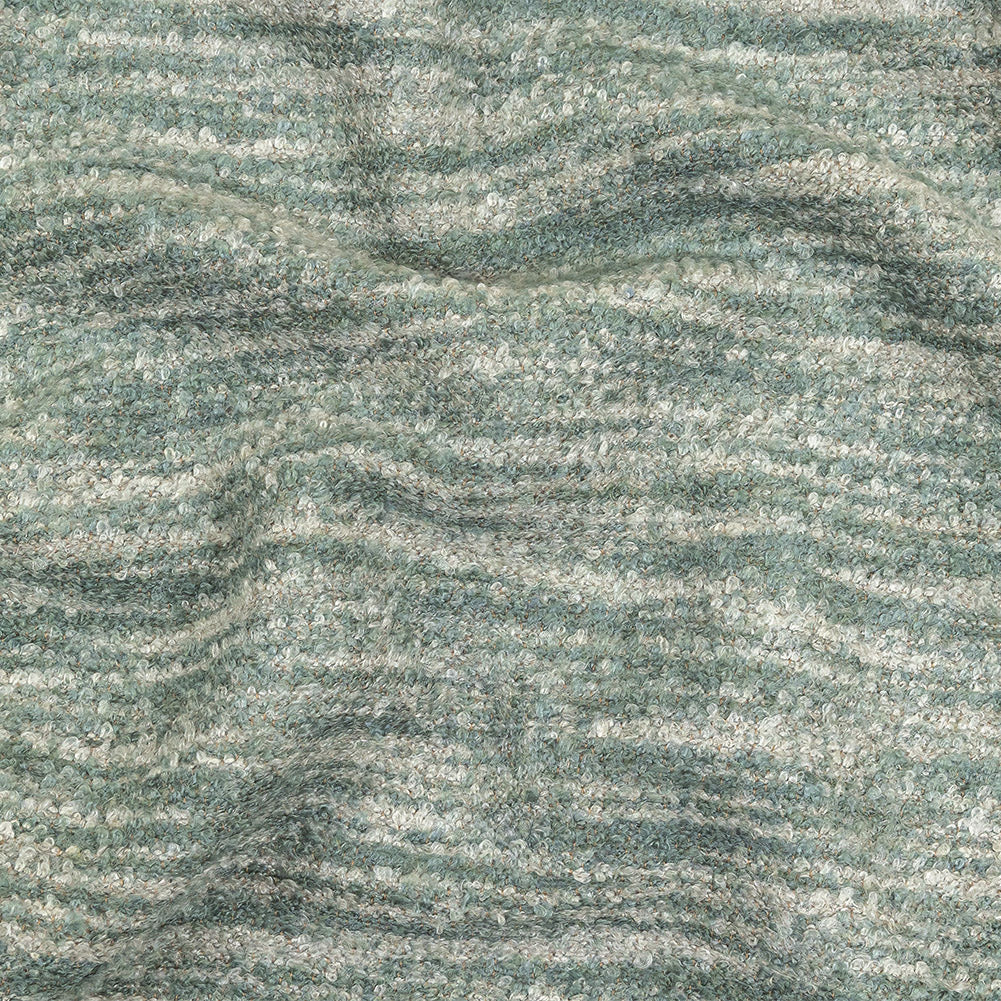 Haze Striated Acrylic and Cotton Boucle with Tan Woven Backing - Joann Fabrics