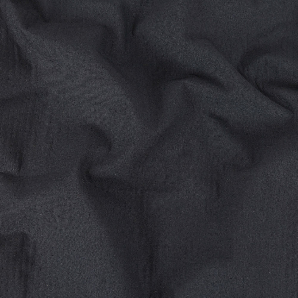 Navy Cotton Double Cloth with Striped Faux Quilting - Joann Fabrics