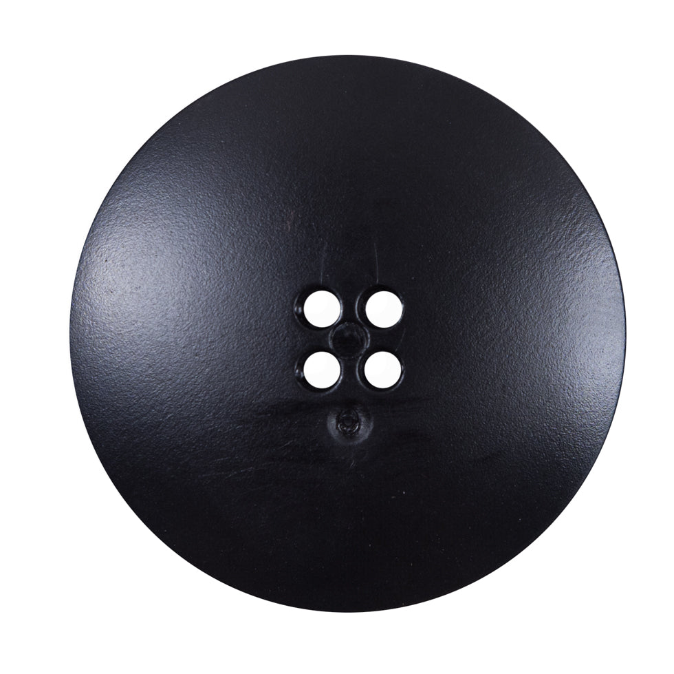 Italian Black Plated Button - 54L/34mm - Joann Fabrics