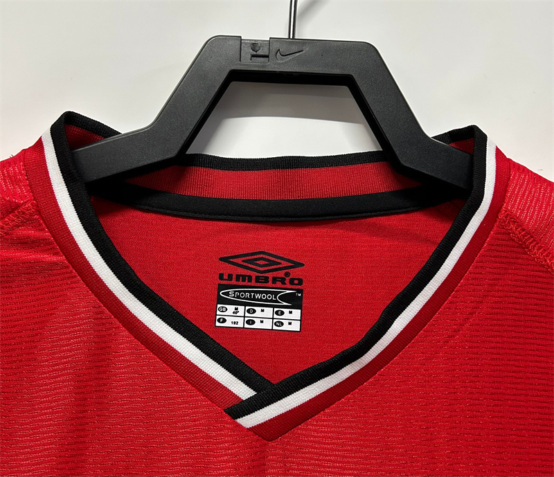 2000/2002 Retro Manchester United Home Football Shirt 1:1 Thai Quality