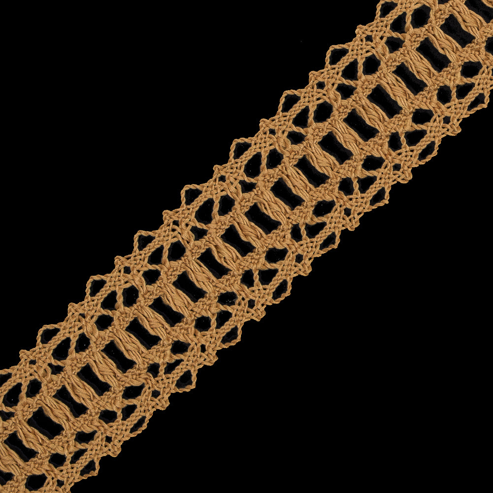 Gold European Crochet Trim - 1.25