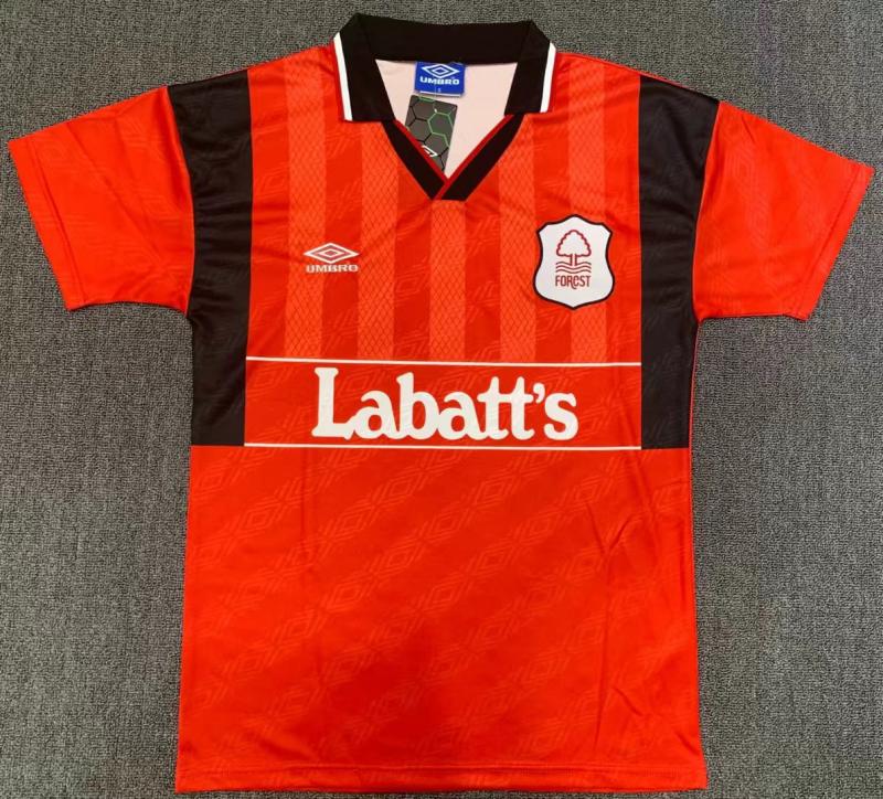1994-1995 Retro Nottingham Forest Home Football Shirt 1:1 Thai Quality