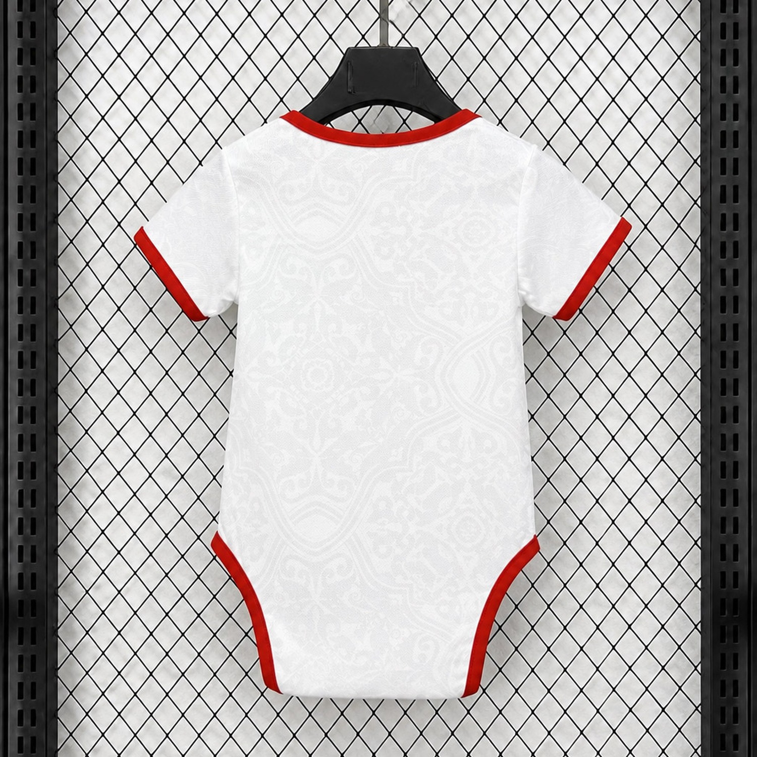 Benfica 26-27 Away White Baby Crawling Suit - UnitedFutballJersey