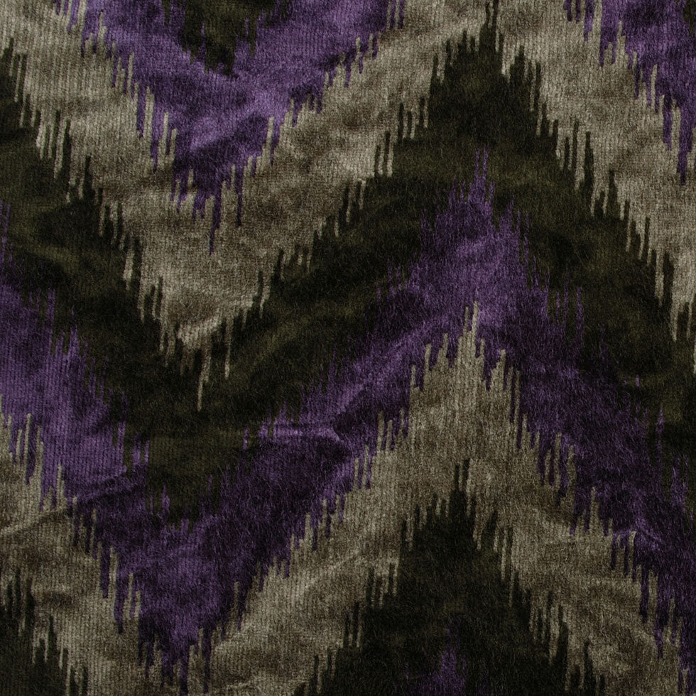 Purple Ikat Velvet - Joann Fabrics