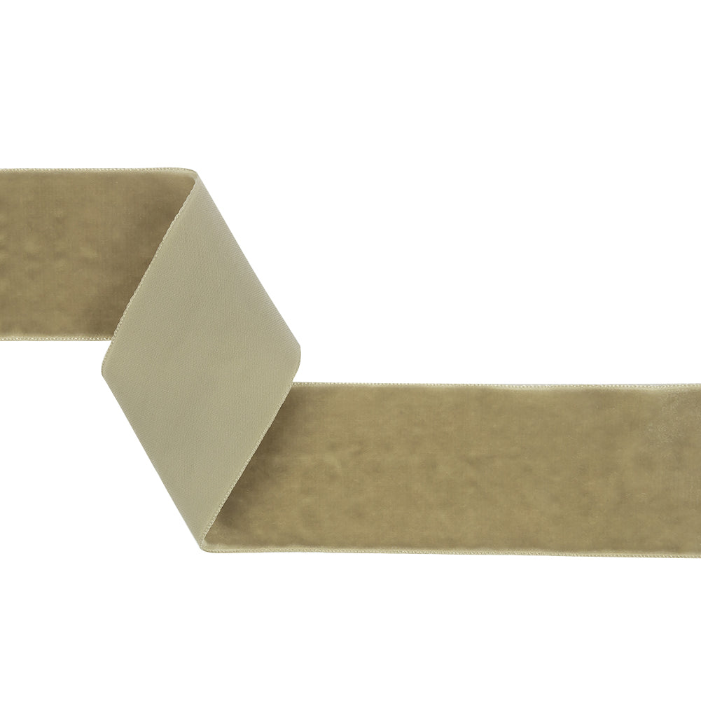 Single Faced Velvet Ribbon Made in Italy - 2