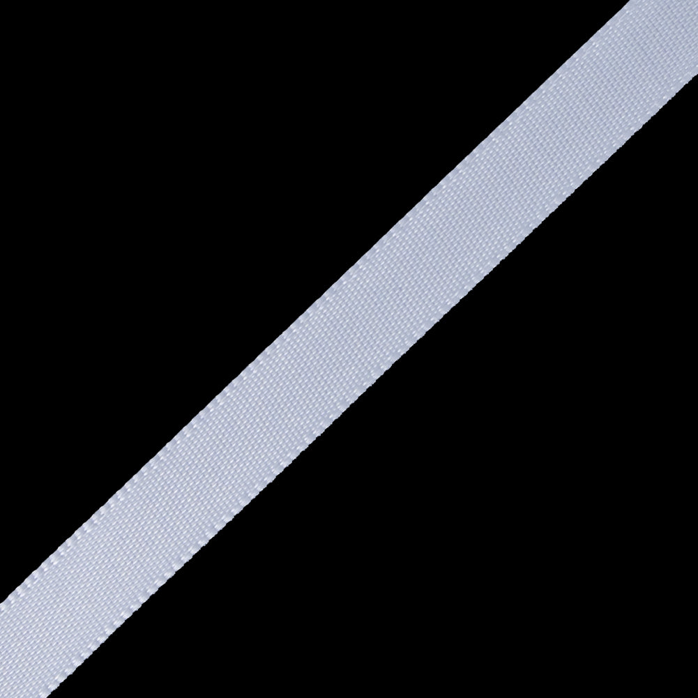 Light Silver Double Faced Satin Ribbon - 0.25