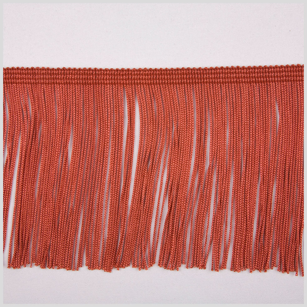 Cranberry Chainette Fringe - 4
