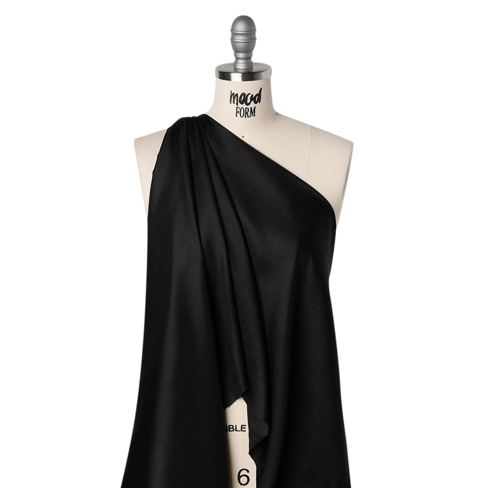 Silk Twill - Black - Famous Australian Designer Deadstock - Joann Fabrics