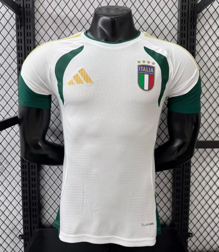2026/2027 Player Version Italy Training Suit White Football Jersey 1:1 Thai quality