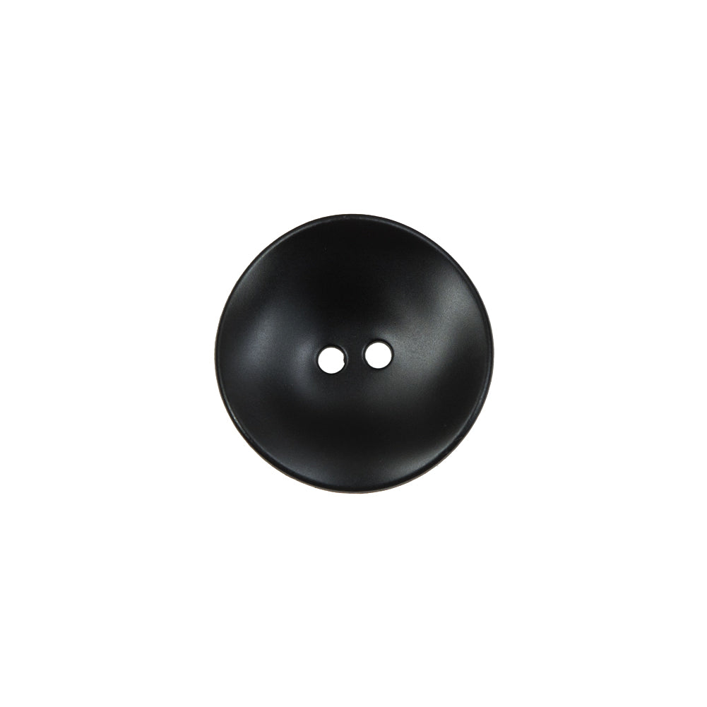Matte Black Concaving 2-Hole Button - 24L/15mm - Joann Fabrics