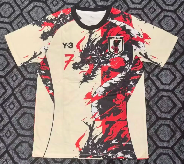 2025/2026 Japan Y-3 Dragon Football Jersey 1:1 Thai Quality