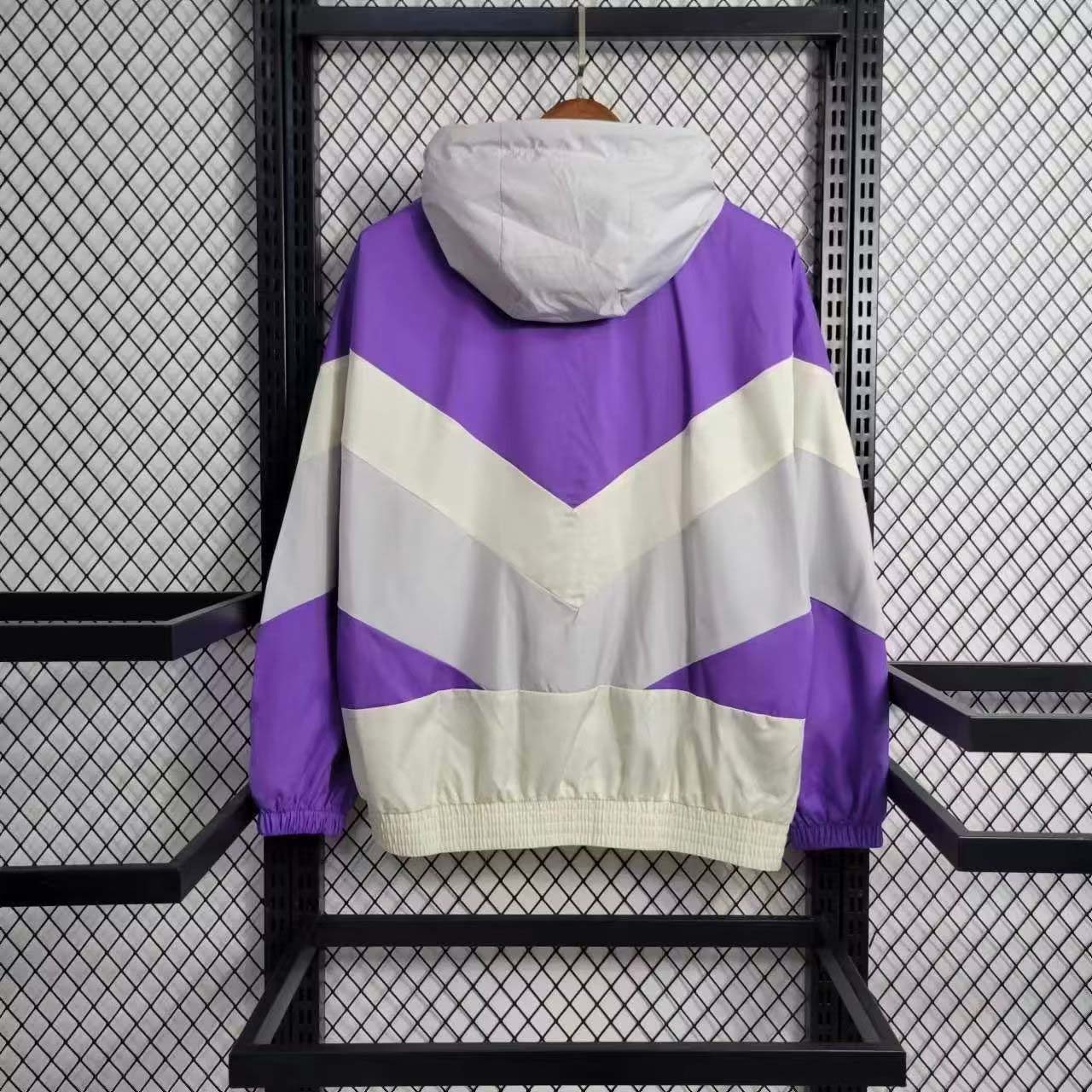 2023 Arsenal Windbreaker Purple Soccer Jersey 1:1 Thai Quality