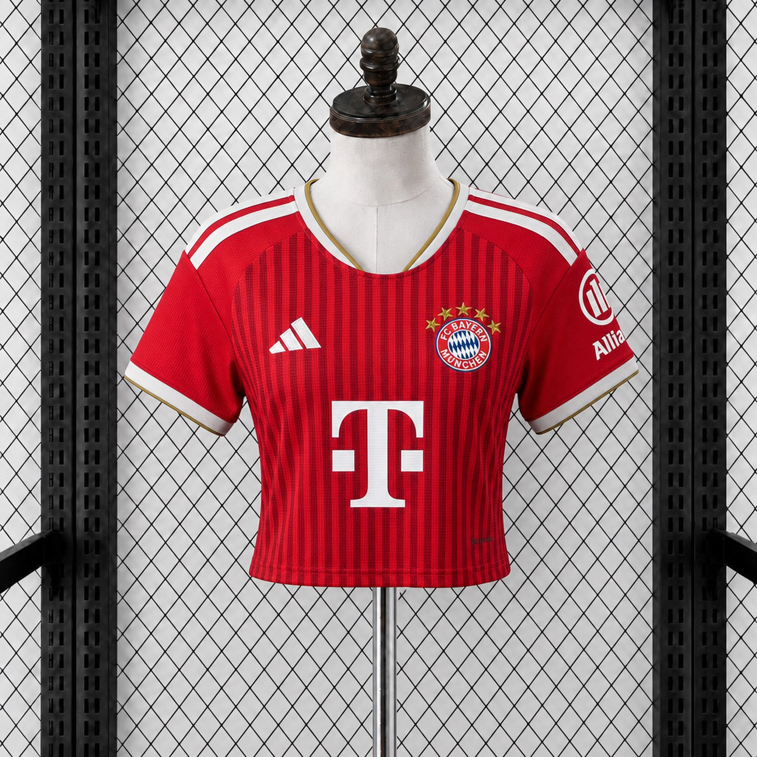 Women's Bayern Munich 26-27 Home Cropped Jersey - Fans Version - UnitedFutballJersey