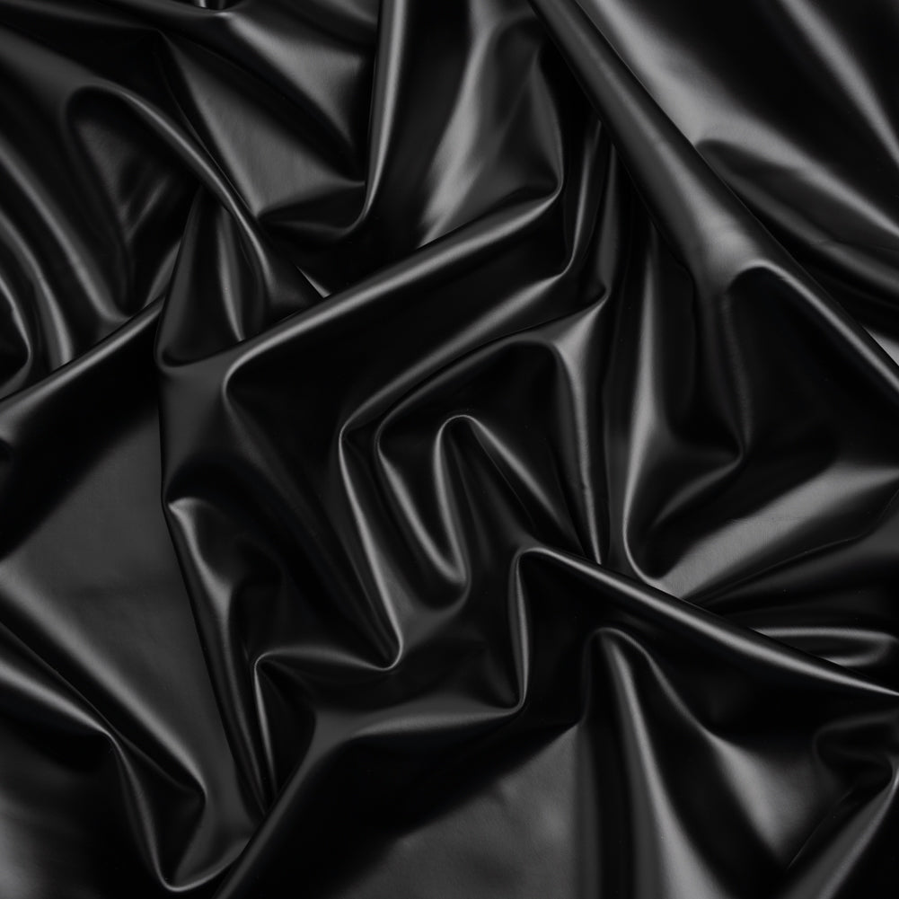 Yaya Han Stretch Faux Leather/Pleather - Glossy Black - Cosplay Collection - Joann Fabrics