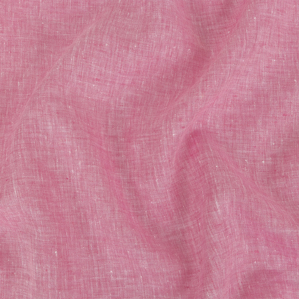 Lightweight Linen Chambray - Heathered Begonia Pink - Minerva Collection - Joann Fabrics
