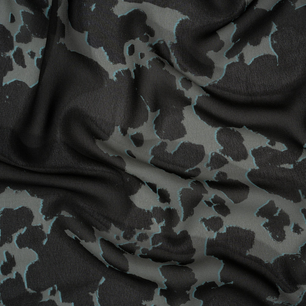 Mood Exclusive Gray Back to Zanzibar Viscose Georgette - Joann Fabrics