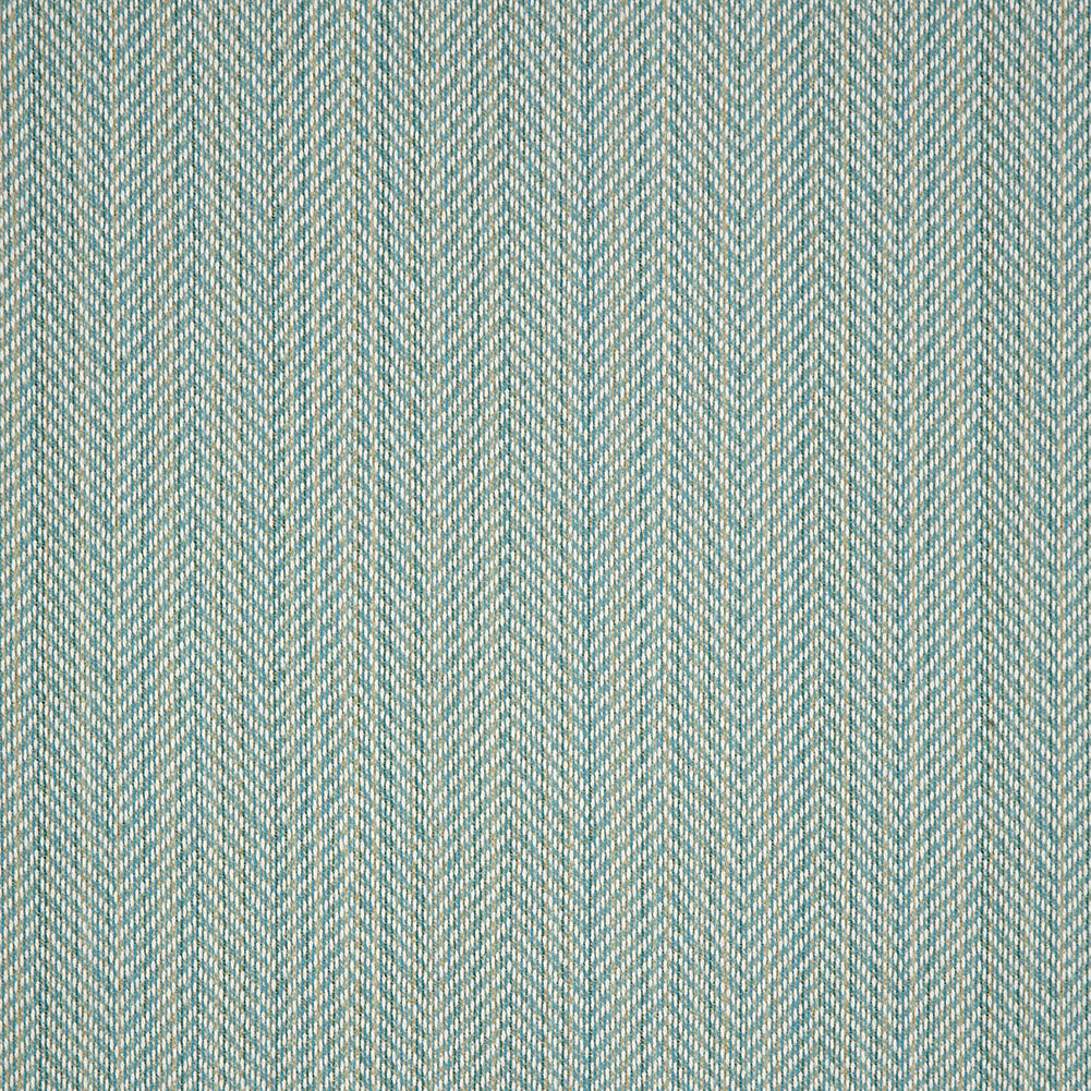 Fusion Posh Herringbone Woven by Sunbrella - Aqua - Joann Fabrics