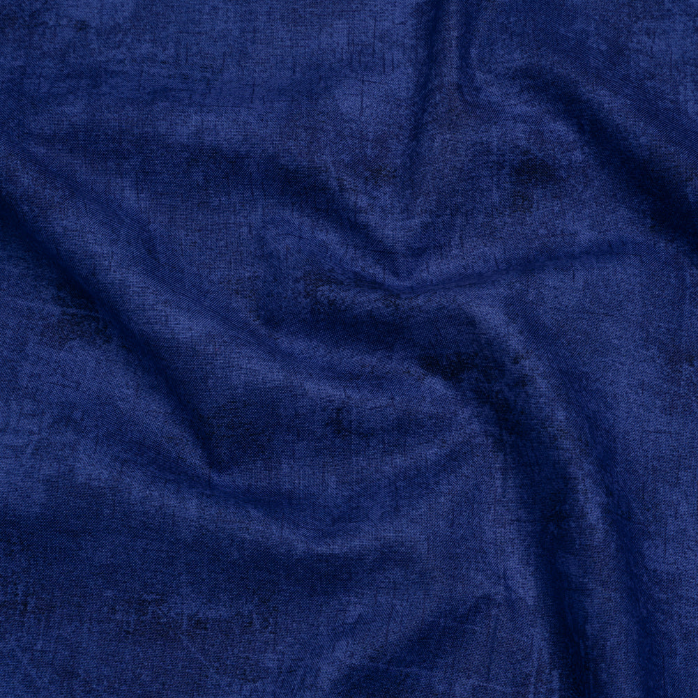 Printed Quilting Cotton by Northcott - Indigo Painterly Texture - Canvas Collection - Joann Fabrics