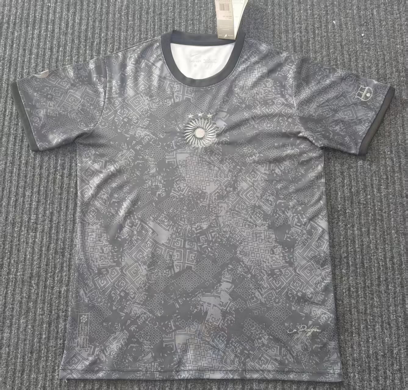 2025/2026 Argentina Training Suit Grey Football Shirt 1:1 Thai Quality