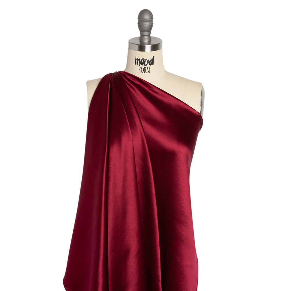 Silk Crepe Back Satin - Wine - Premium Collection - Joann Fabrics