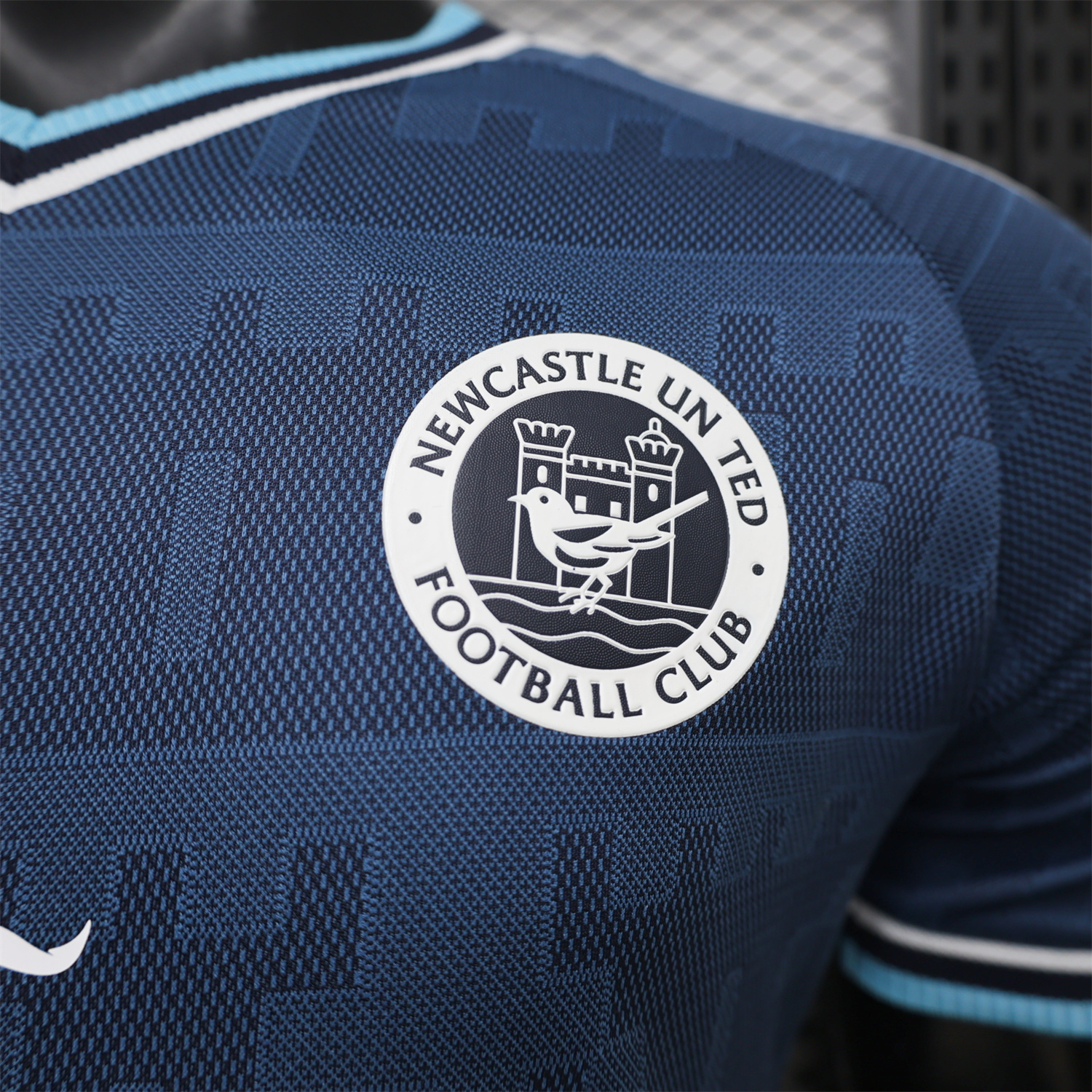 Newcastle United 26-27 Away Jersey With Sponsors - Player Version - UnitedFutballJersey