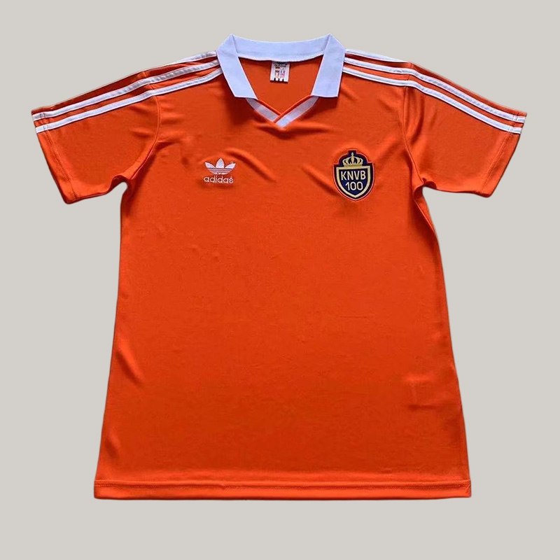 1988 Retro Netherlands 100th Anniversary Edition Home Football Shirt 1:1 Thai Quality