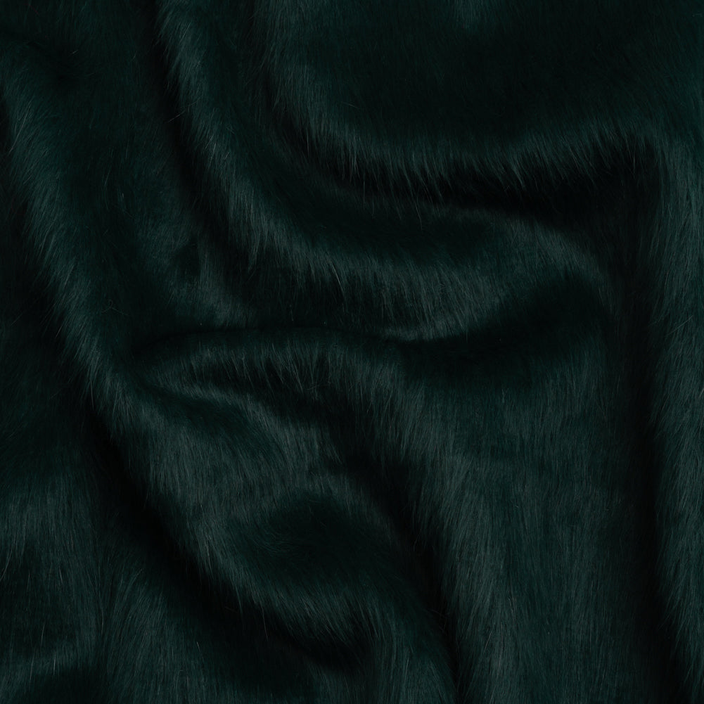 Dark Green Fuzzy Blended Wool Coating - Joann Fabrics