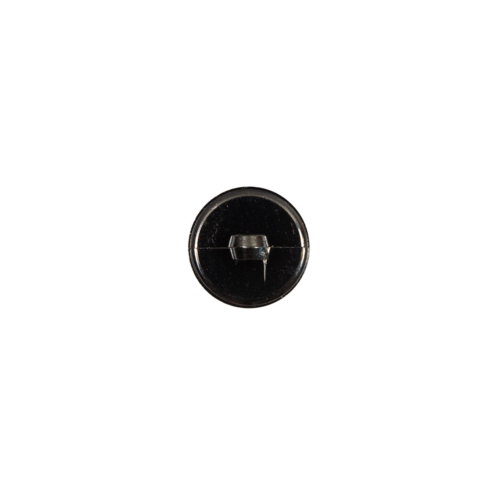 Italian Gunmetal Chrome Plated Floral Nylon Button - 16L/10mm - Joann Fabrics