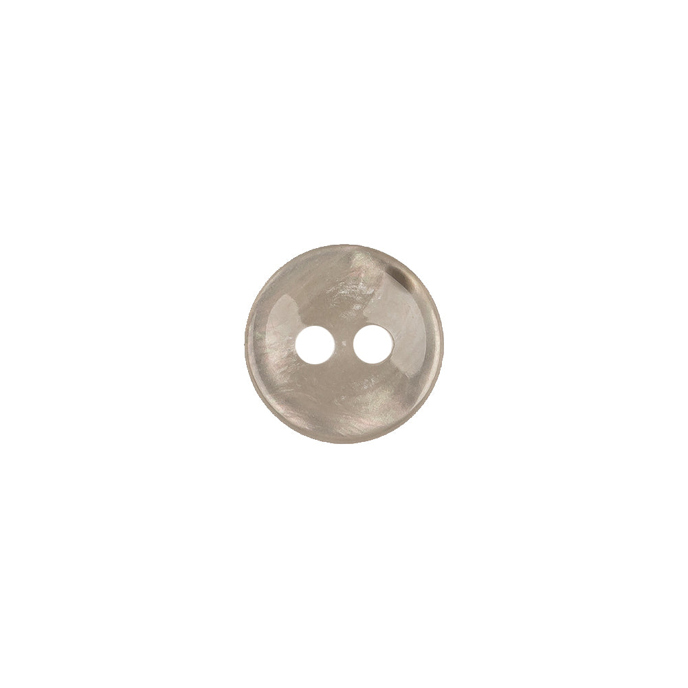 Storm Cloud and Taupe Iridescent 2-Hole Plastic Saucer Button - 18L/11.5mm - Joann Fabrics