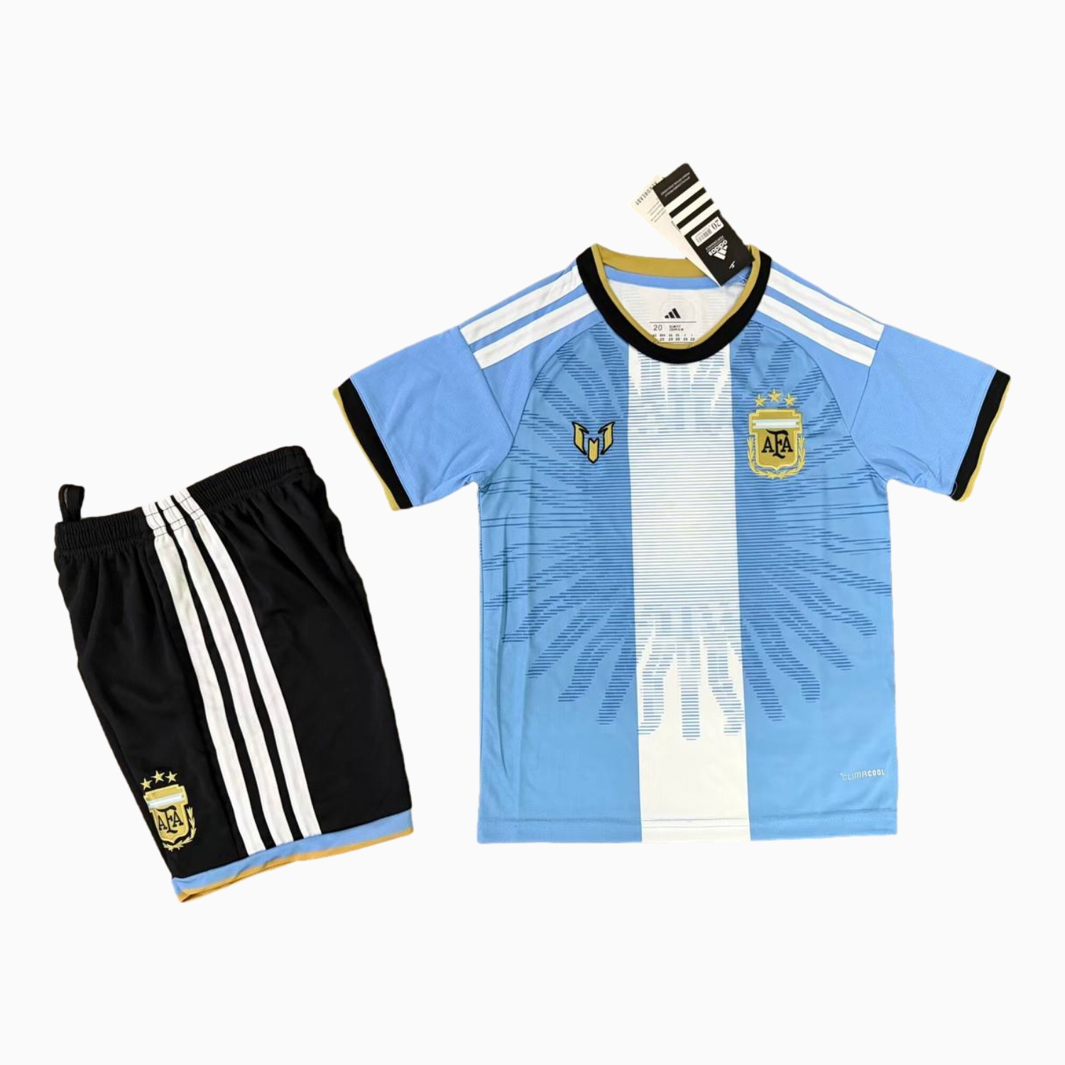 Argentina 2026 Messi Last Match Anniversary Special Kids Kit - UnitedFutballJersey
