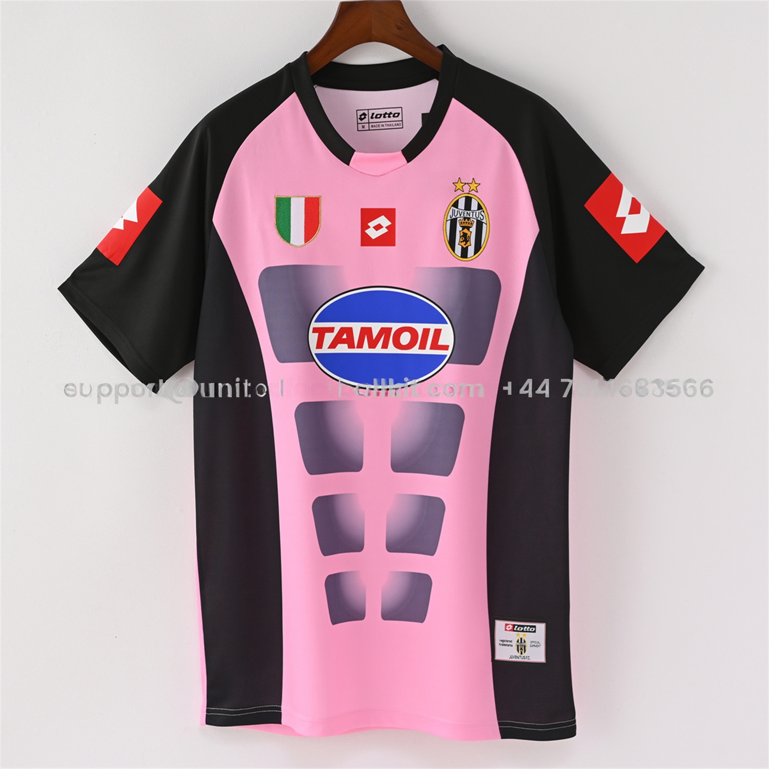 Retro Juventus 2002-03 Pink Goalkeeper Jersey - UnitedFutballJersey