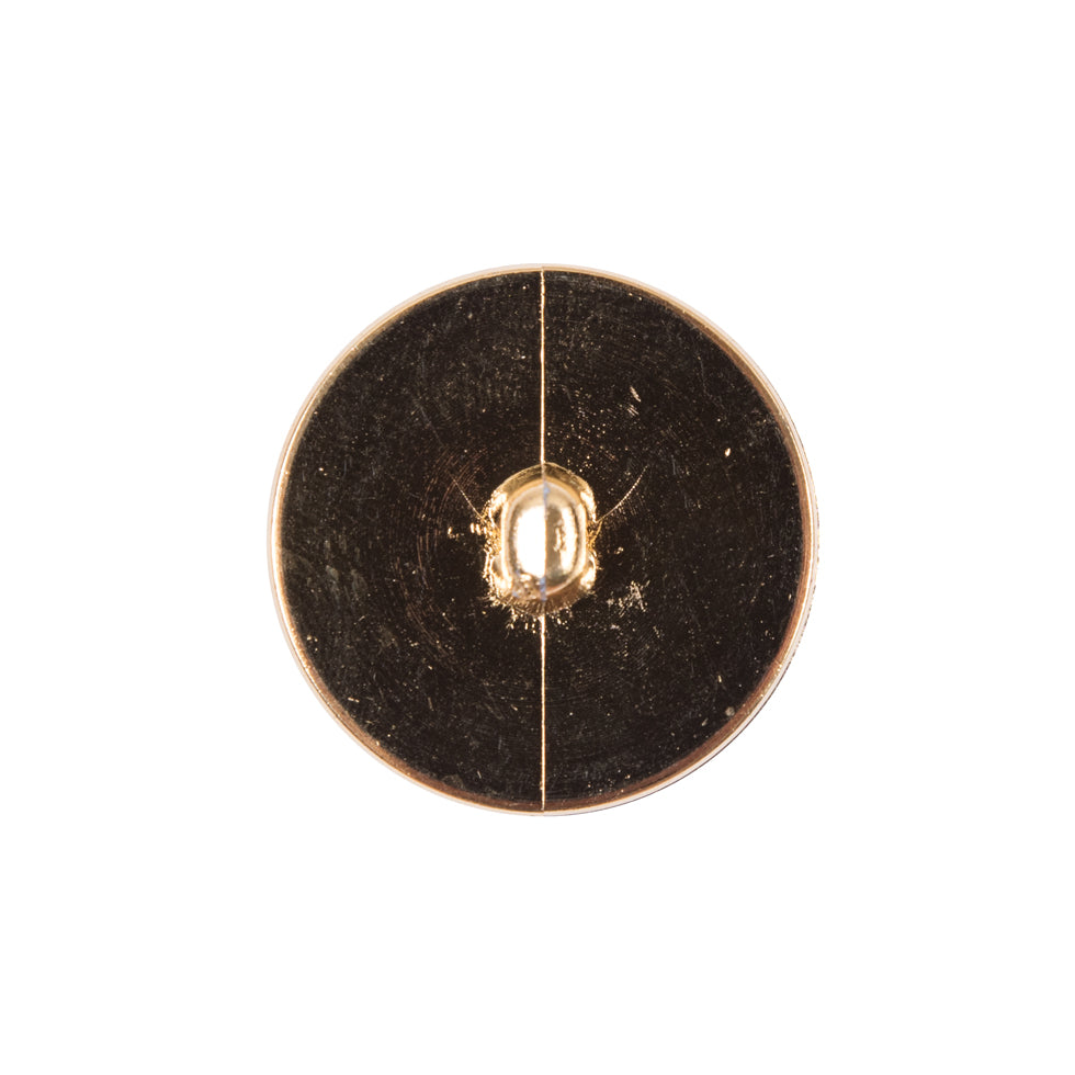 Italian Gold Plated Shank-Back Button - 36L/23mm - Joann Fabrics