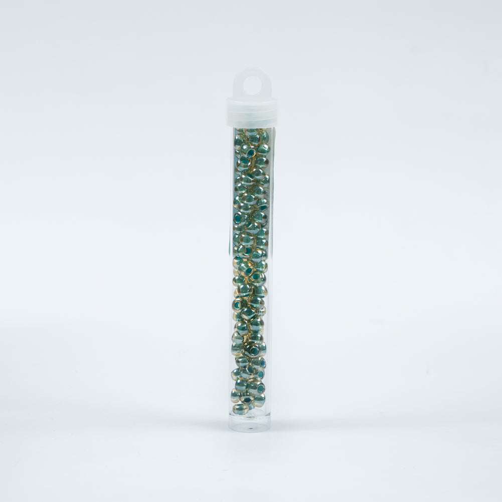 Green Lined Topaz Czech Seed Beads - Size 2 - Joann Fabrics