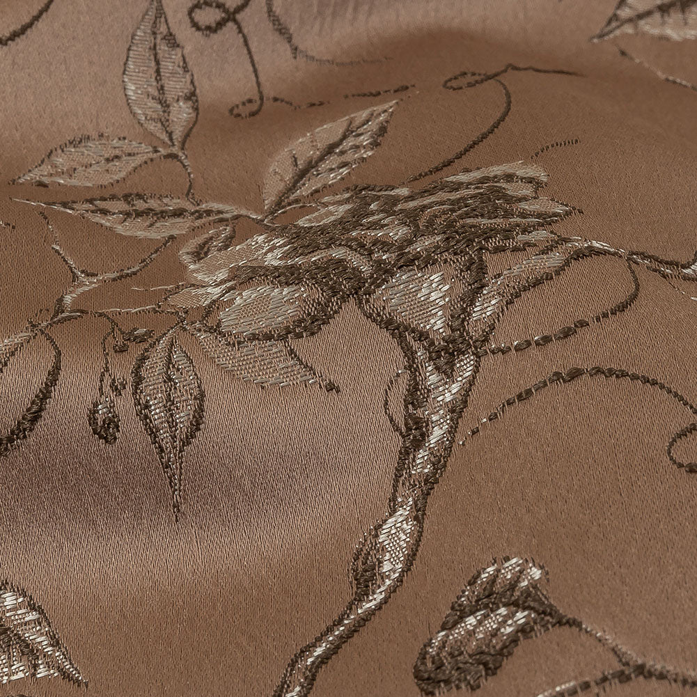 Drapery Jacquard - Vintage Perched Peacocks on Branches - British Imported - Joann Fabrics