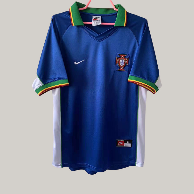 1998 Retro Portugal Away Football Shirt  1:1 Thai Quality
