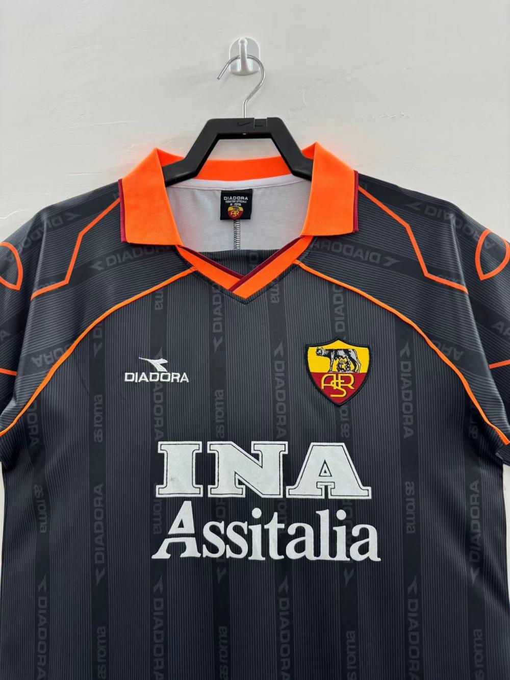 1999/2000 Retro Roma Third Away  Soccer Jersey 1:1 Thai Quality