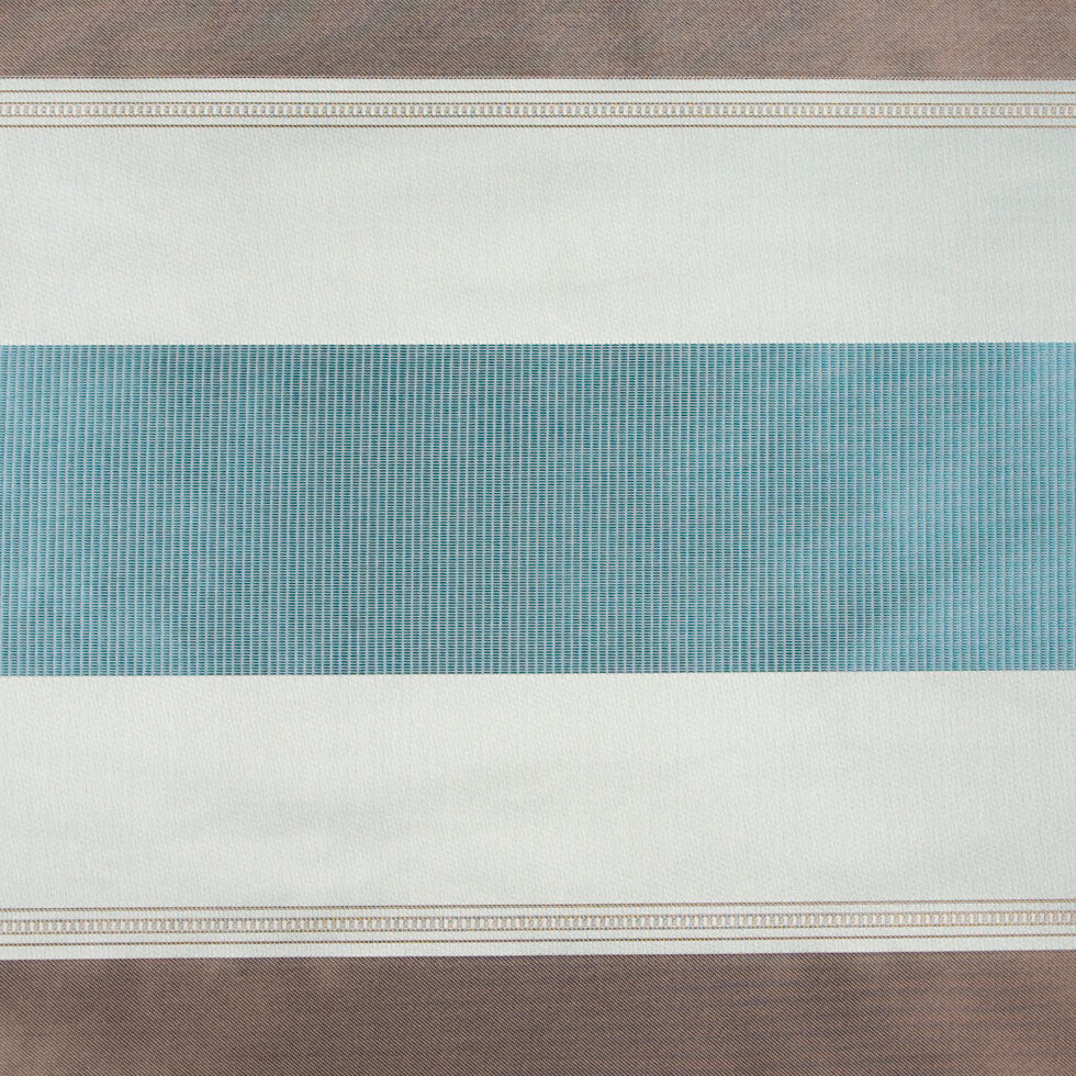 Turquoise/Taupe Stripes Woven - Joann Fabrics