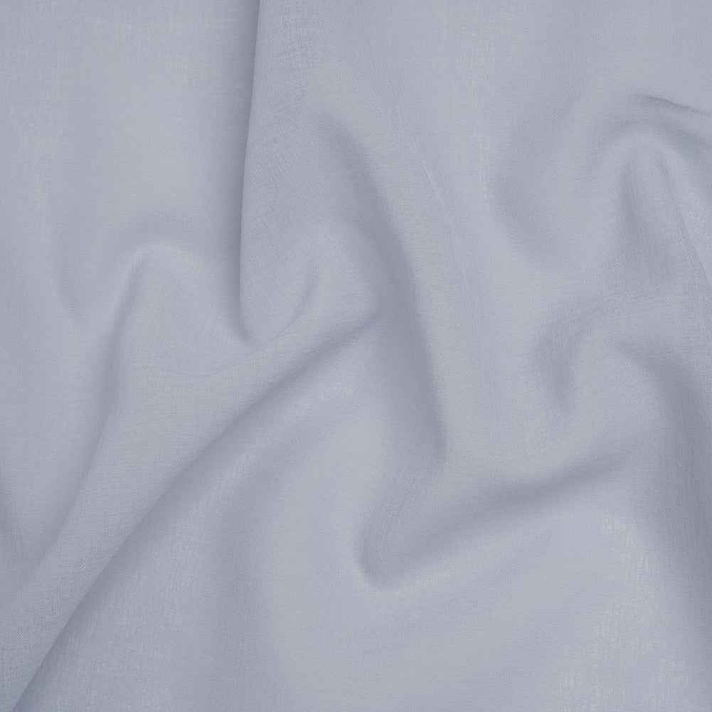 Crisp Polyester Gauze - Dusty Light Blue - Famous Australian Famous Australian Designer Deadstock - Joann Fabrics