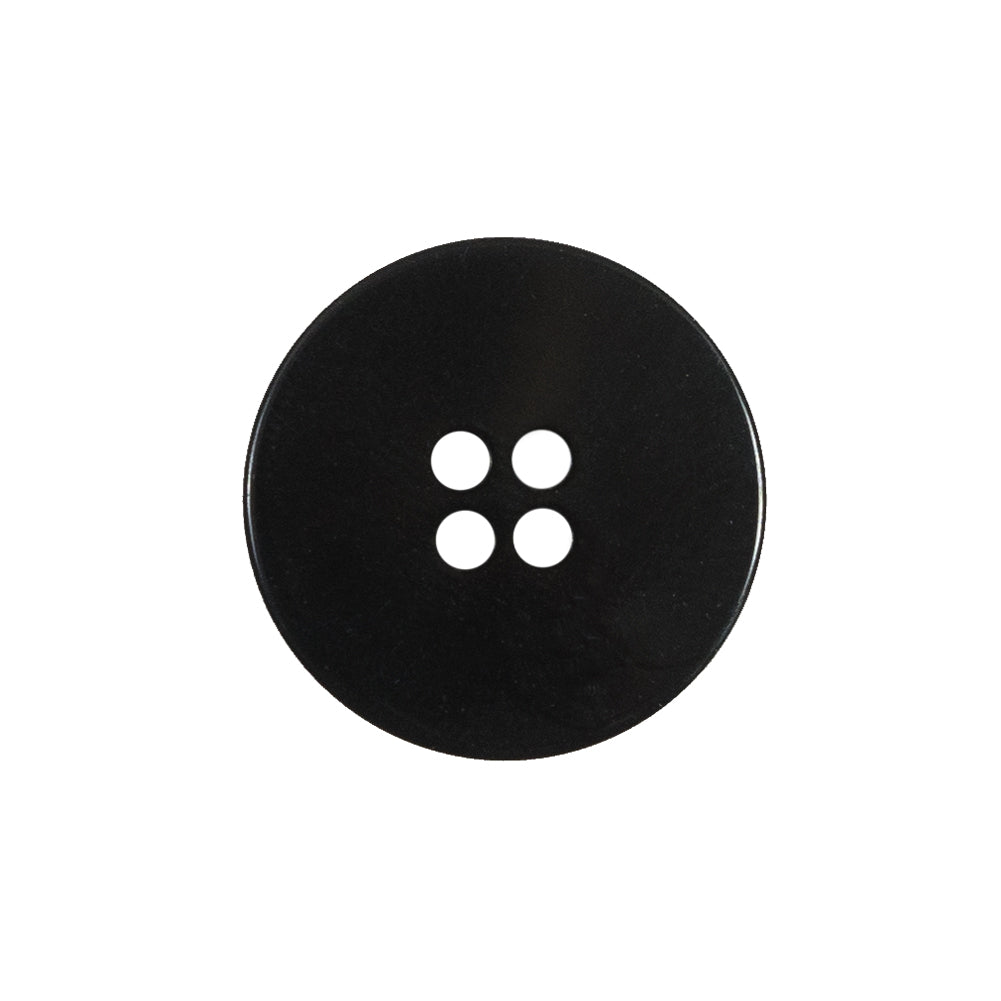 Black Plastic 4-Hole Button - 36L/23mm - Joann Fabrics
