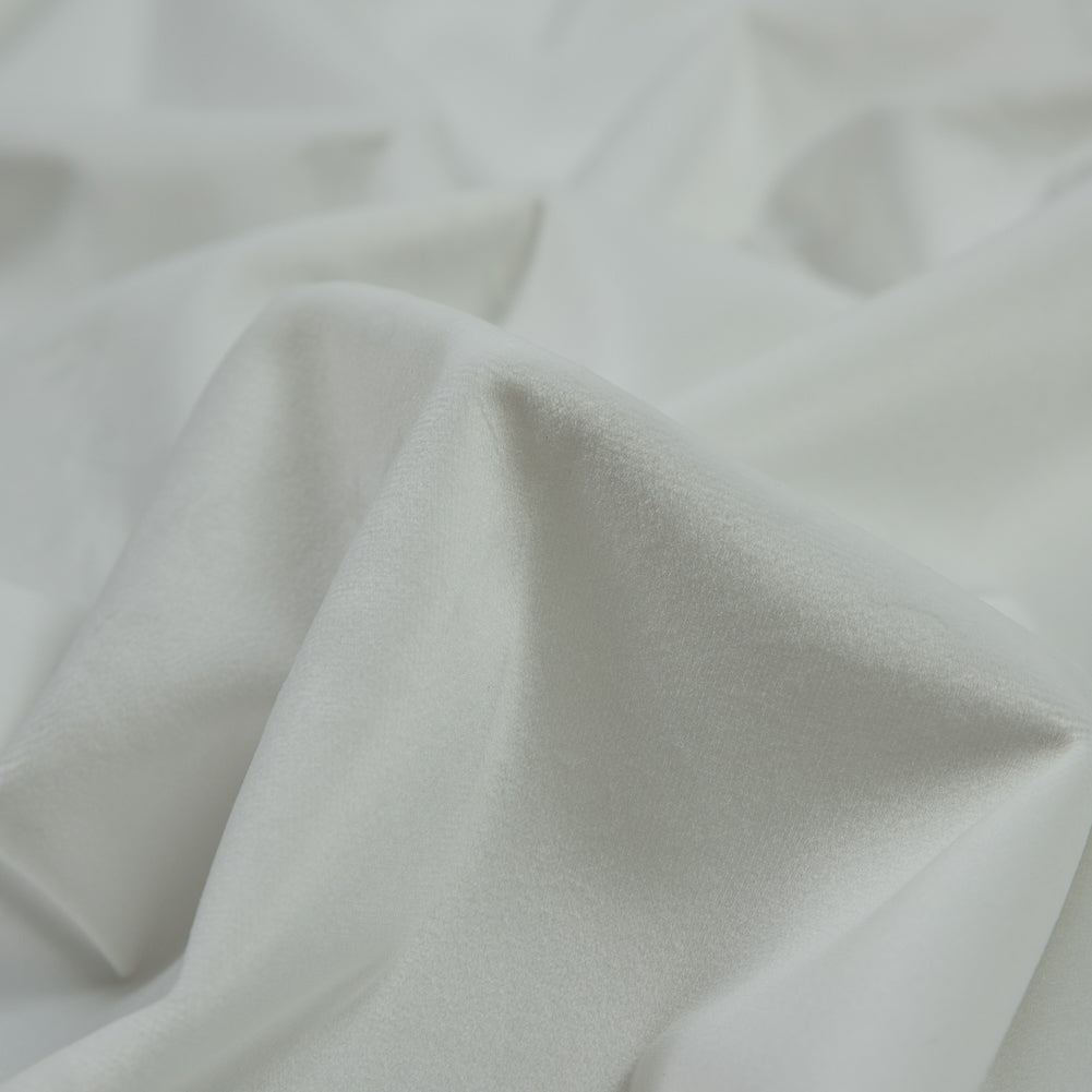 Ultra Soft Polyester Velvet - Pearl - British Imported - Joann Fabrics
